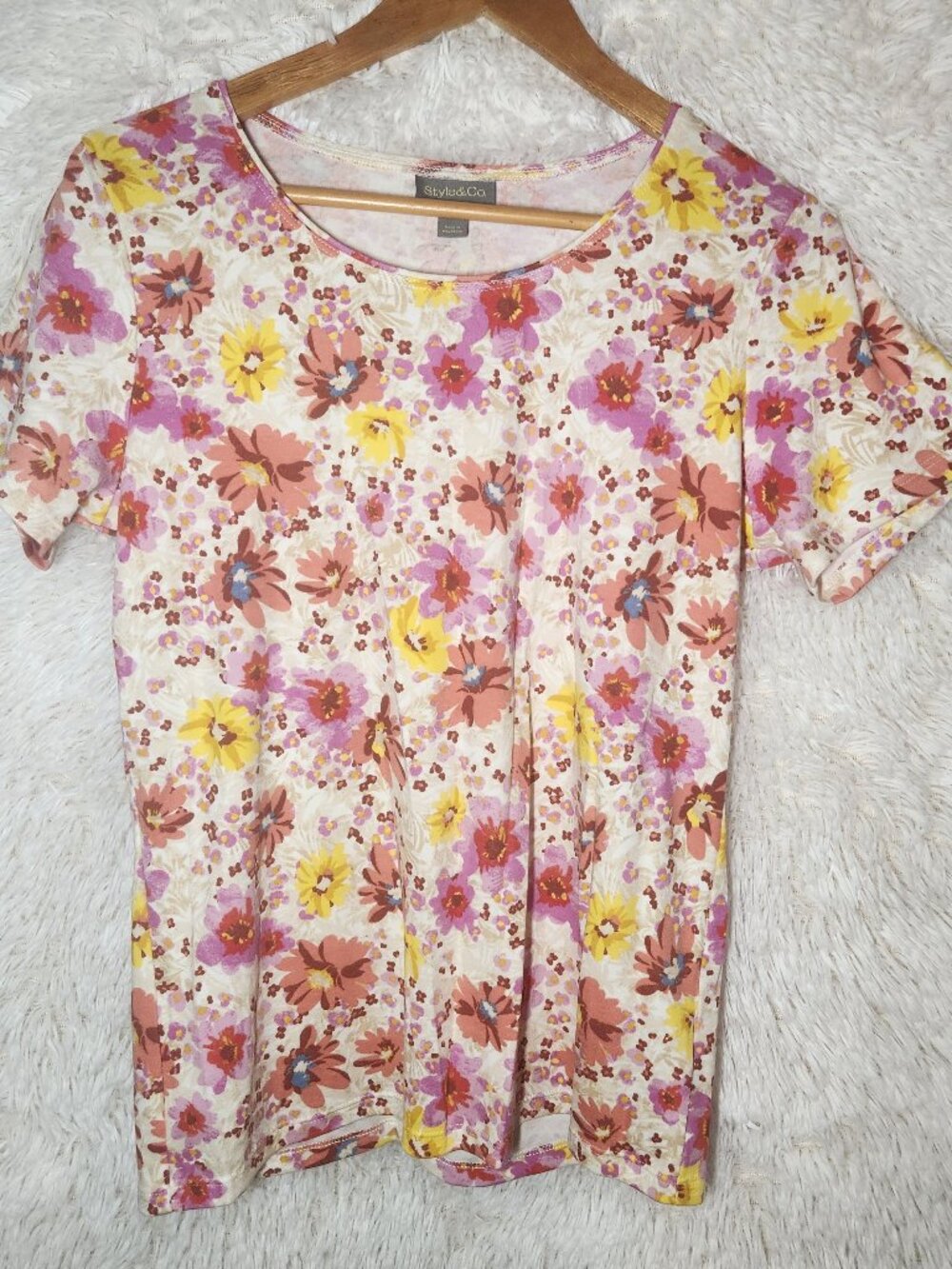 Style & Co. Top Women Size Medium